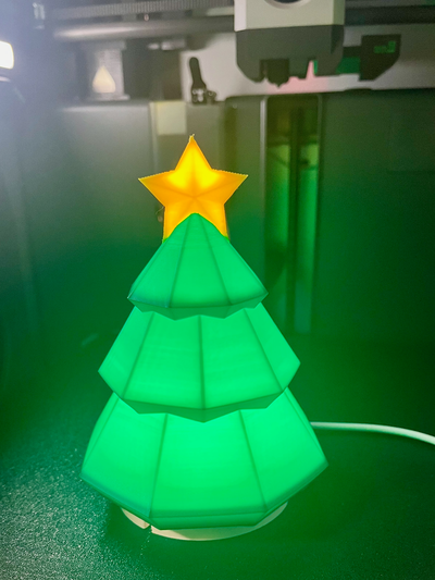 natale albero stella lampada guidato kit 001 by mikhail domestico arredamento natale stellare christmasstar 3d print model - Mito3D