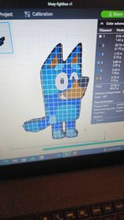 bluey hafif kutu by shaggys3d 3d yazıcı parçalar ışık kutu lamba led usb uzak 3d print model - Mito3D