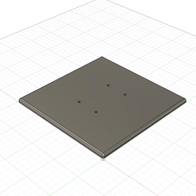 ams lite base schreibtisch mauer montieren by ian albinson neu gemischt tbrown57 3d drucker zubehör 3d print model - Mito3D