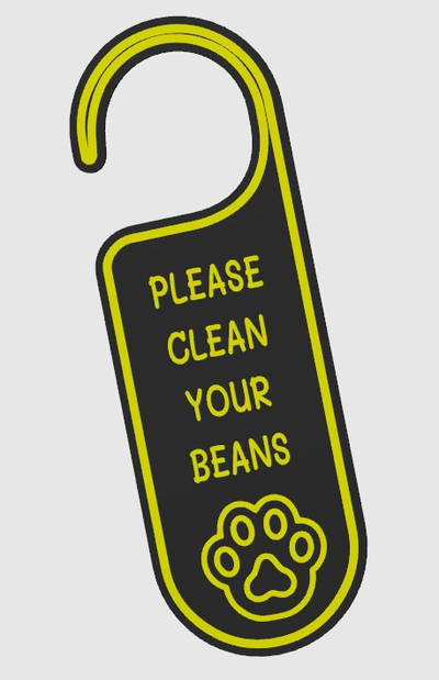 clean beans by t147caddy art signs & logos 3d print model - Mito3D