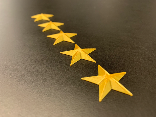 decoração estrela by ferrugem casa natal 3d print model - Mito3D