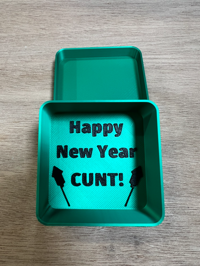 rude box 9 by flar household festivities gift giftbox funny year cunt happy 3d print model - Mito3D