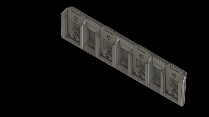 parkside batterie halter unterstützung 20v vervierfachen by mittwoch werkzeuge veranstalter parkside20v parksidebatterie parkseitenhalter parksidex20 x20v batteriehalter 3d print model - Mito3D