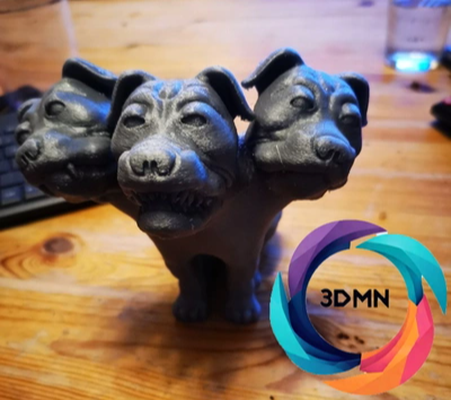 harry töpfer flauschige bewachen hund by 3dmn requisiten cosplays potter ams cool spaß mehrfarbig hagrid figur mini zahl miniatur aniaml tor 3d print model - Mito3D