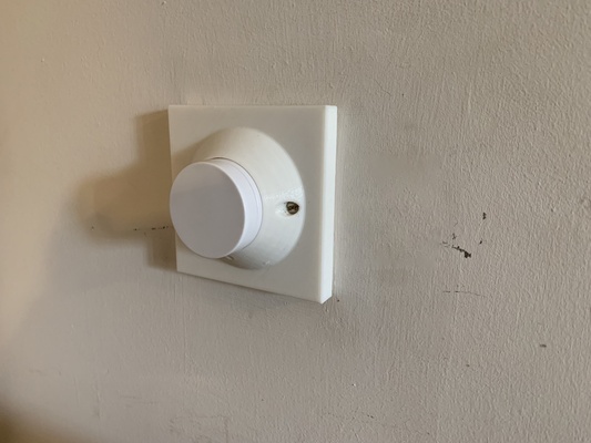 ikea tradfri dimmer cover uk light switches by rilot designs household decor 3d print model - Mito3D