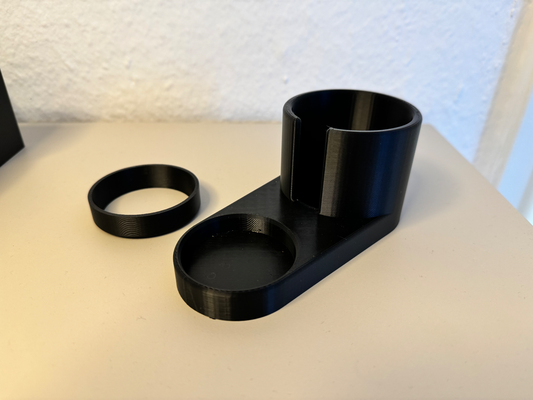 kurcalamak istasyon delonghi 51mm yedinci ger by danedit ev halkı modeller kahve portafiltre espresso kurcalama portafilter sahibi 3d print model - Mito3D