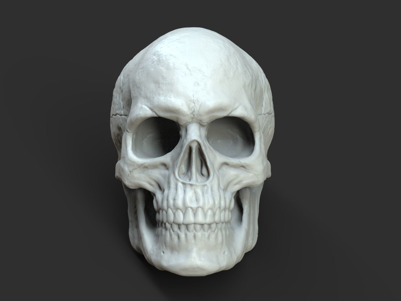 skull by ld3d lab props & cosplays 3D print model - Mito3D