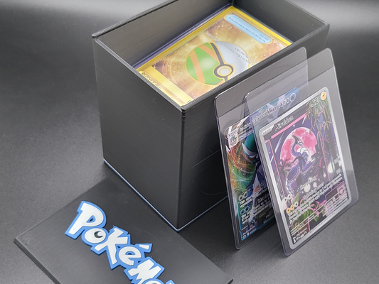 pokémon carte cas gaine by nweishar jouets jeux planche cartes pokemon pokemoncards porte coffre fortx charizard pokeball poussée balle pokeballs protecteur protection manche titulaire soutien 3d print model - Mito3D