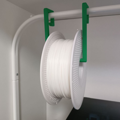 horizontal spool holder to hang by valeria momo 3d printer accessories mulig ikea support filament print accessory hangable wall bar 3d print model - Mito3D