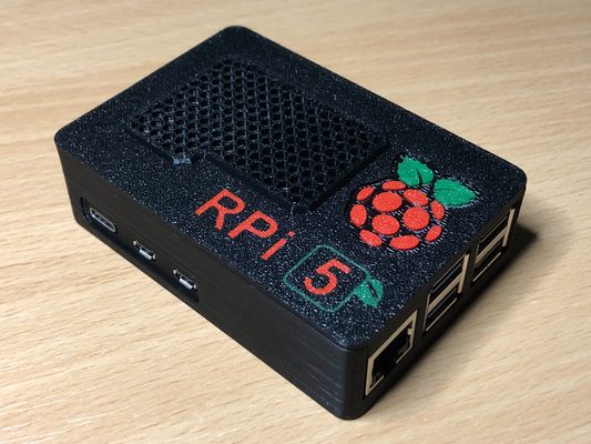 raspberry pi 5 case by izboxo hobby & diy electronics mmu ams raspberrypi raspberrypicase rpi krabicka pi5 rpi5 multicolor 3d print model - Mito3D