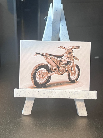 ktm 300 xcw hutschmiede by fatalchaos25 kunst 2d motorrad enduro 3d print model - Mito3D