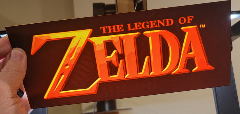 legend of zelda lightbox by cruizincris2006 toys & games characters video game art 3d print model - Mito3D