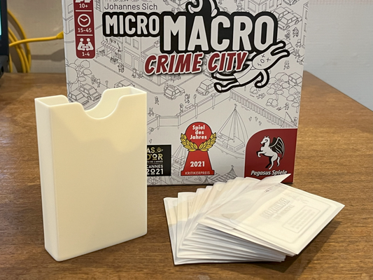 micro macro crime cidade cartão coberta envelope caixa pégaso spiele by cleeb1983 brinquedos jogos borda edição parque infantil johannes si 3d print model - Mito3D