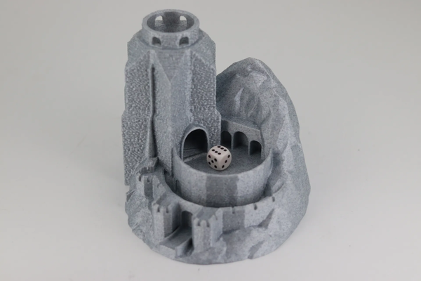 dé tour lotr inspiré by jan végétasa jouets jeux planche dés jeu 3d print model - Mito3D