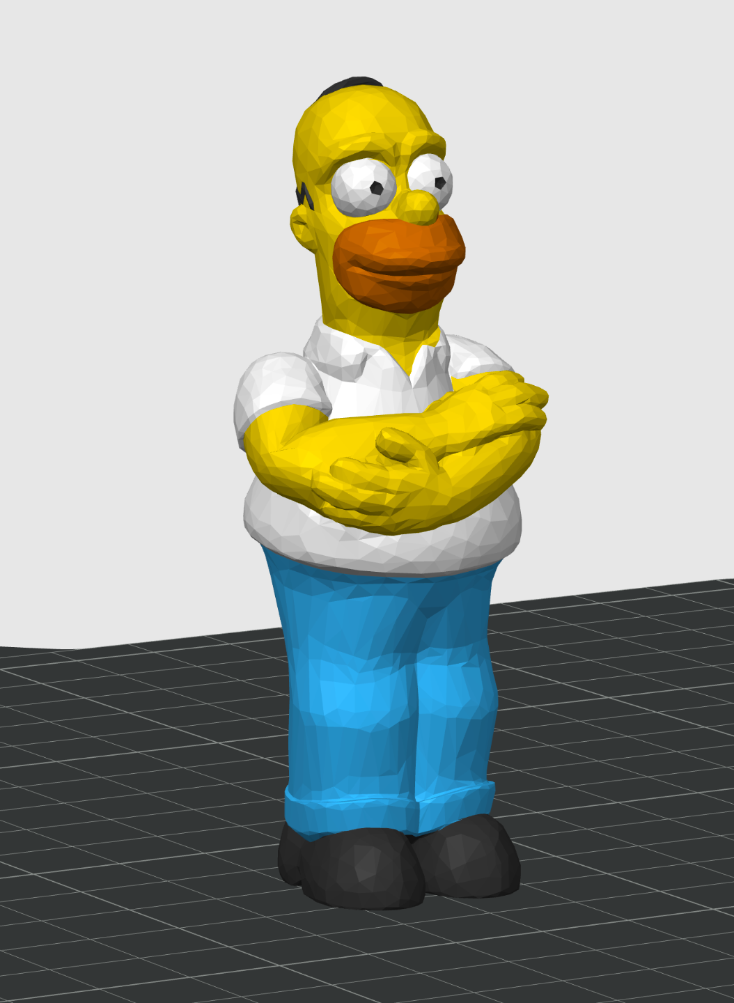 simpson - homer by terabite miniatures 3D print model - Mito3D