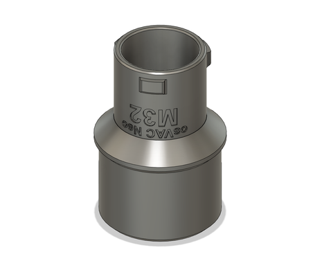 osvac dn50 pipe adapter by drei-d-w tools osvacadapter 3d print model - Mito3D