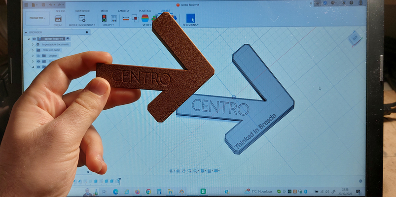 centro finder by thepiewalker passatempo fai attrezzo negozio 3d print model - Mito3D