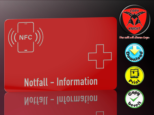 nfc harita acil durum id 1 iso iec 7810 bankkarten kreditkarten kredi kartı formatı by kopya şövalyesi sanat madeni para rozetler nfctag kart banka biçim komik kolay baskı yazdır to hediye kutusu yardım ilk yardım evrensel ams bambu bambulab x1c p1p p1s no destek a1 mini hafif 3d print model - Mito3D