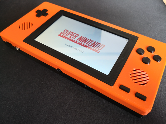 simplyretro z5 retropie by sass king hobby & diy electronics raspberry pi retorpi simplyretroz5 simply retro emulation handheld 3d print model - Mito3D