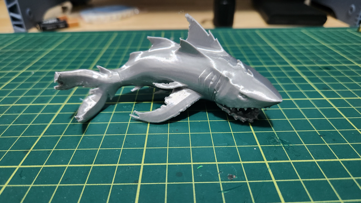 mare of ladri megalodon by mr turing miniature animali seaftheies squalo videogioco personaggio 3d print model - Mito3D