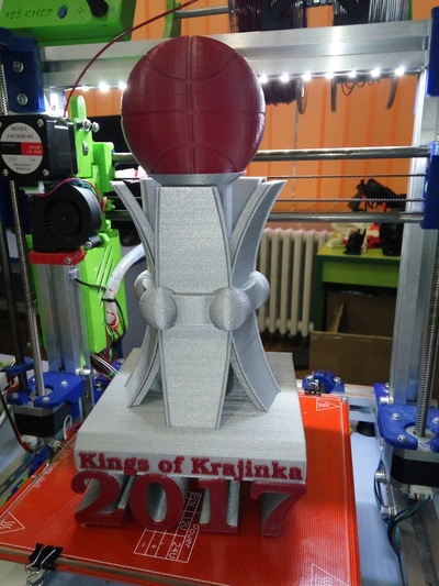 basquetebol troféu by pavol prochazka passatempo faça esporte ar livre thingiverse basquete 3d print model - Mito3D