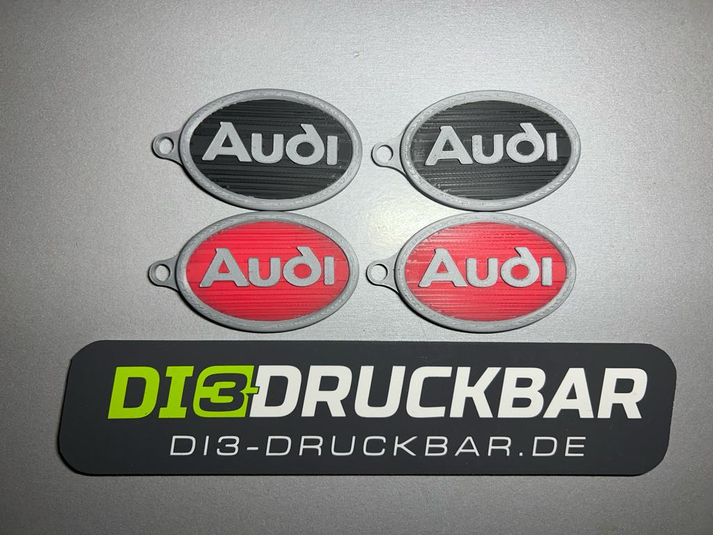 anh nger audi by di3 druckbar kunst zeichen logos 3D print model - Mito3D