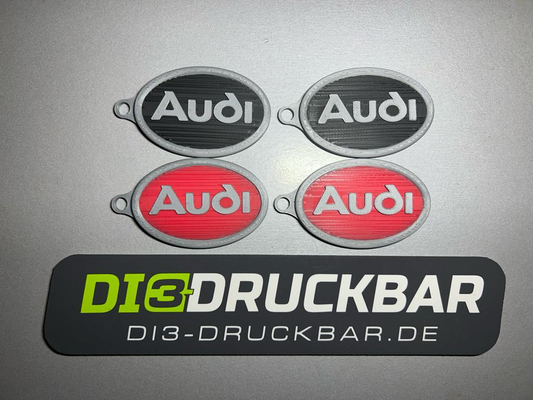 anh nger audi by di3 druckbar kunst zeichen logos 3d print model - Mito3D