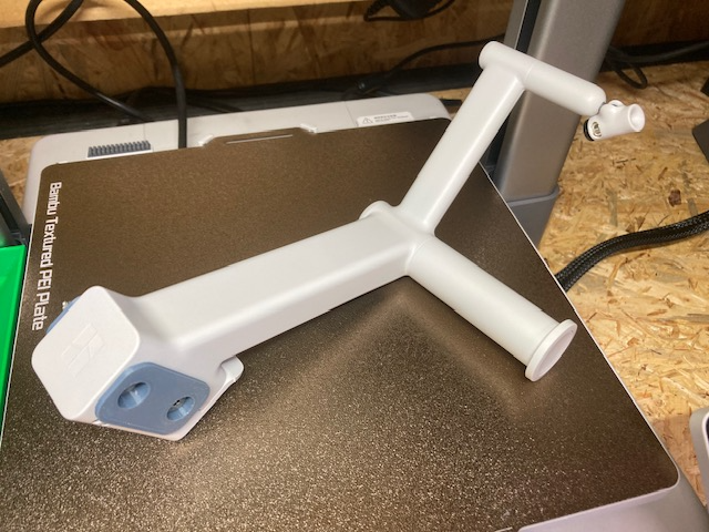 a1 biriktirmek kulp destek duvar binmek by papalmi 3d yazıcı parçalar dirsek iplik yular mini asa wandhalterung makara dağıtıcı 3D print model - Mito3D