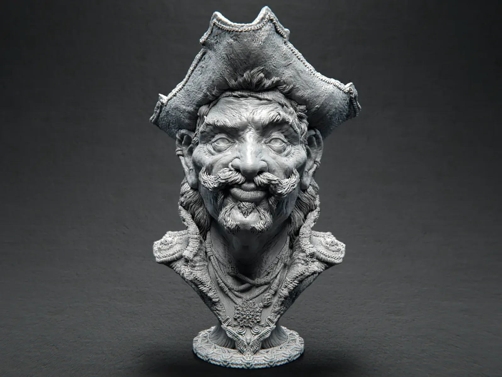 frei pirat by xchgre kunst skulpturen unterstützung öffentlichkeit domain 3D print model - Mito3D