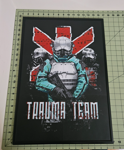 16 x22 cyberpunk 2077 trauma equipo póster forja sombreros by excelente arte señales logos cyberpunk2077 3d print model - Mito3D