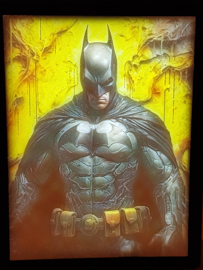 batman - high resolution lithophane by madness3d art 2d cmyk cmyklithophane 3d print model - Mito3D