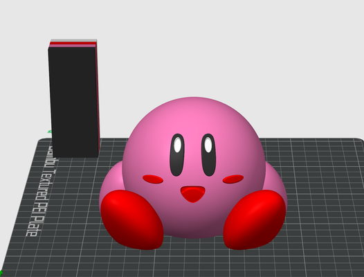 multi cor kirby remixado by xchgre brinquedos jogos personagens multicolorido 4colors nintendo 3d print model - Mito3D