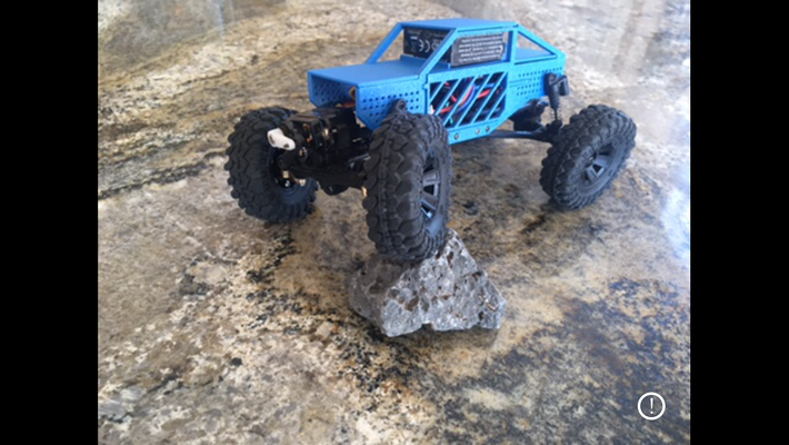 assiale scx 24 roccia crawler telaio by cerve passatempo fai rc scx24 3d print model - Mito3D