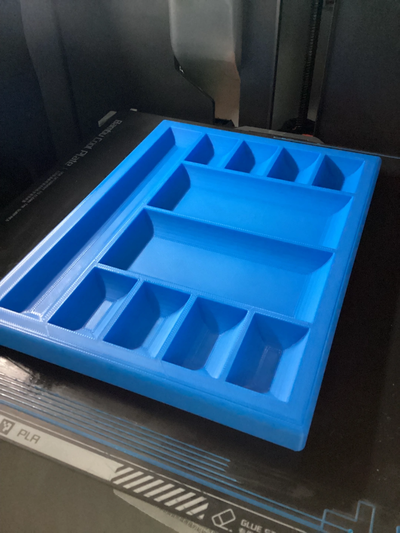 small parts tray by tjhoven74 hobby & diy electronics organizer organization tools thingiverse smallpartsstorage 3d print model - Mito3D