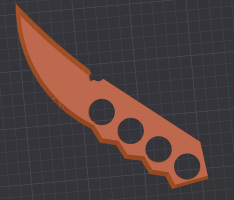 asuma kunai by aarkoubizak oggetti scena cosplay replica arma 3d print model - Mito3D