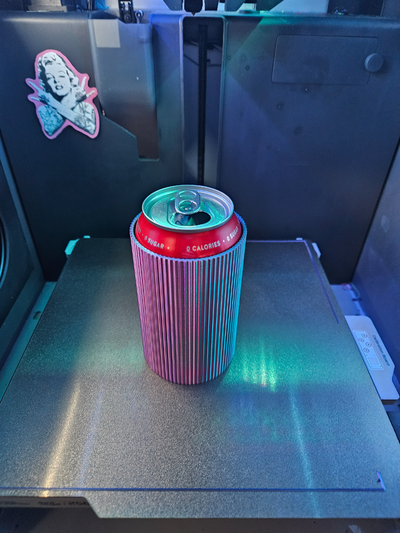 soda beer can holder cup by lazybeams household decor 3d print model - Mito3D