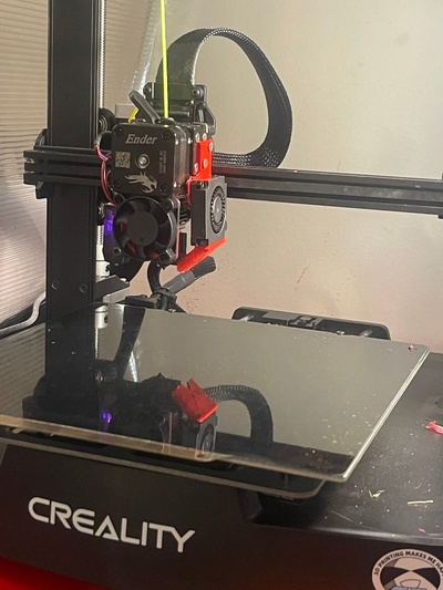 ender 3 v3 se sıcak soğutucu 25mm 40mm yükselt hayran kefen kanal by brookse3d 3d yazıcı aksesuarlar creality ender3v3 ender3v3se ender3 3d print model - Mito3D