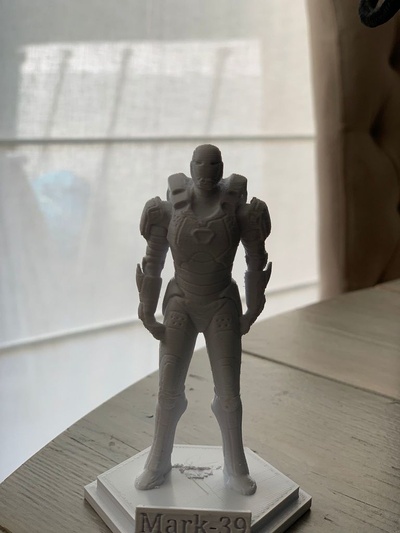 demir adam yeniden karıştırılmış by hilal h18 minyatürler mark39 yıldız patlaması iron man 3d print model - Mito3D