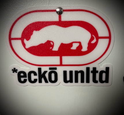 ecko unltd wallart by wagzprintz art 2d wagz wall eckounltd clothing 3d print model - Mito3D