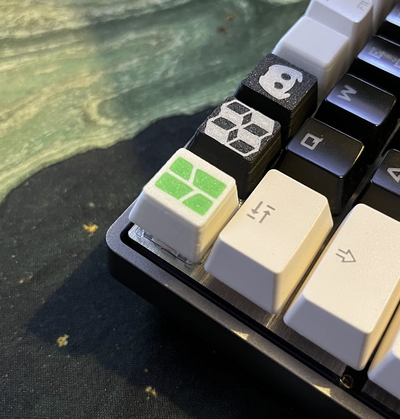 keycap bambulab logo by joshua3d hobby & diy keycaps cherry mechanical keyboard 3d print model - Mito3D