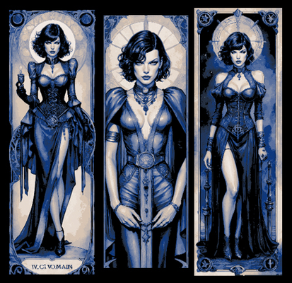 arcano tarot tarjeta colgado hombre ventilador arte of milla jovovich conjunto 3 marcadores 2nd in serie by recuerdos mclanes 2d libro marca marcador forja sombreros 3d print model - Mito3D