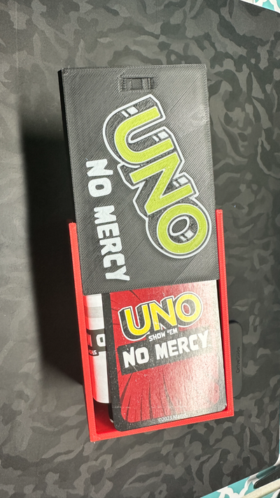 uno no mercy game box by smoothbassman toys & games cards card 3d print model - Mito3D