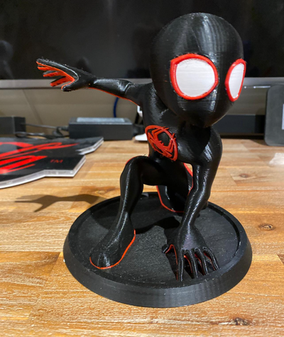 milhas morales by blossom2023 brinquedos jogos personagens maravilha homem aranha quadrinho história quadrinhos super heroi filme 2 spiderverse 3d print model - Mito3D