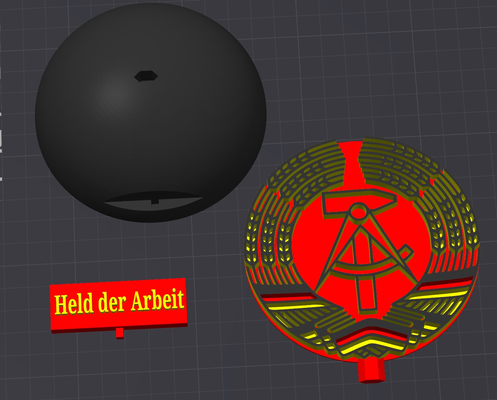 gehaltenen arbeit by schlumpfi haushalt dekor ddr ostalgie ost 3d print model - Mito3D