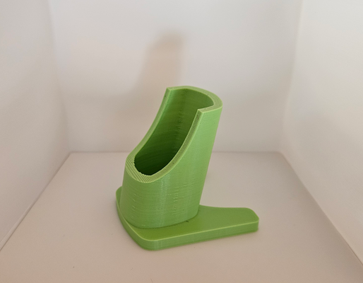 oneblade in piedi remixato by rafineu utensili organizzatori supporto lama rasoio rasierer philips titolare 3d print model - Mito3D