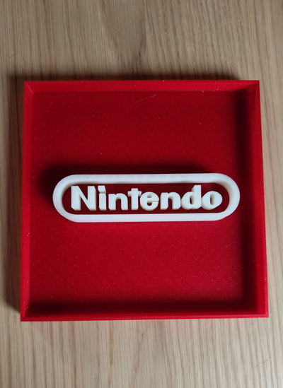 nintendo duvar sanat by matbaacı modeller 3d print model - Mito3D