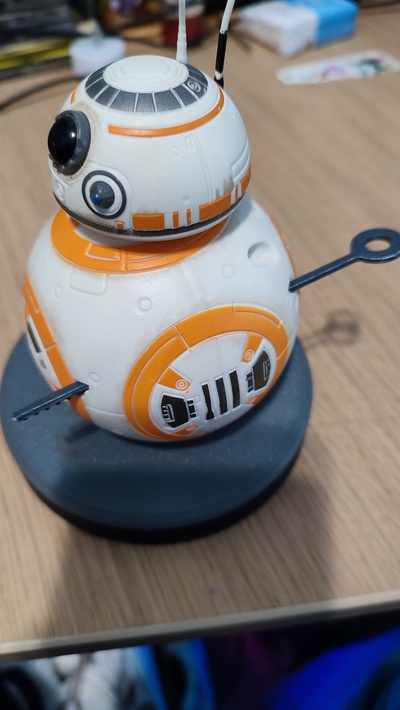 bb8 jouet lancement bande by luis cebrian ruiz jouets jeux personnages 3d print model - Mito3D