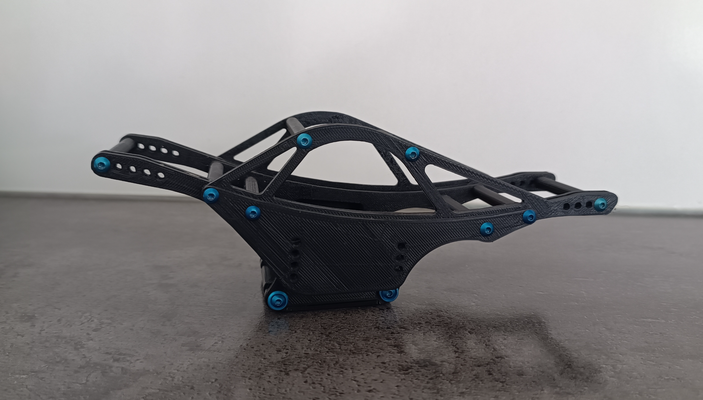 ch ssis moa 22 by ld3d lab hobby & diy rc chassis frame crawler crawlers competition 3d print model - Mito3D