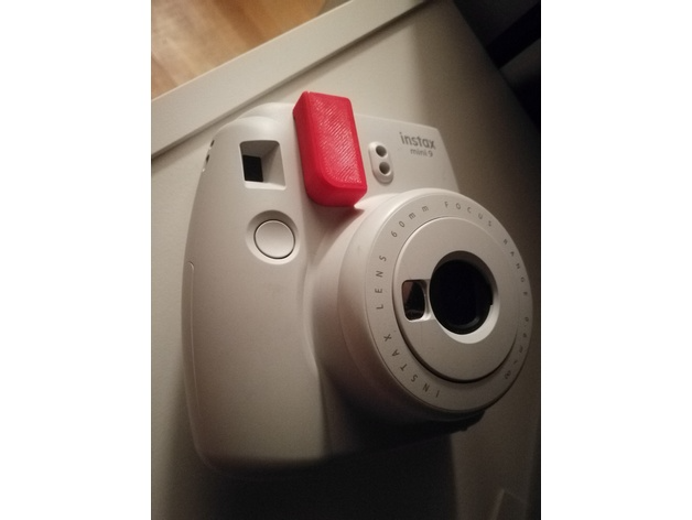 fujifilm instax 9 mini veloce copertina guaina by somma 3d passatempo fai instaxmini scudo 3D print model - Mito3D