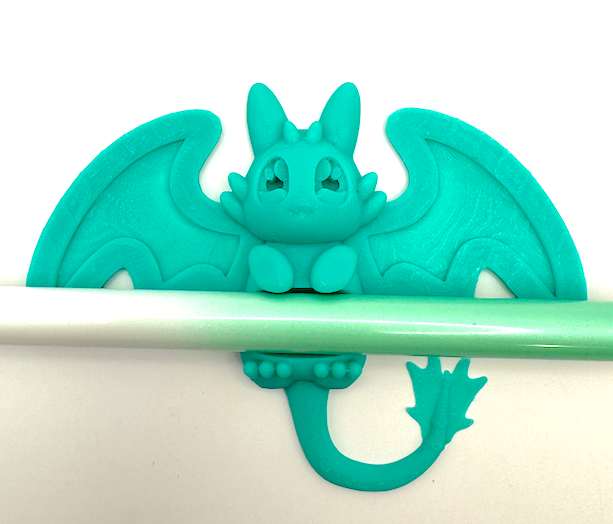 dragon pencil holder by taikounou household office toothless to train chibi cute 3D print model - Mito3D